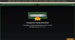 Desktop Screenshot of coventryoaksapts.com